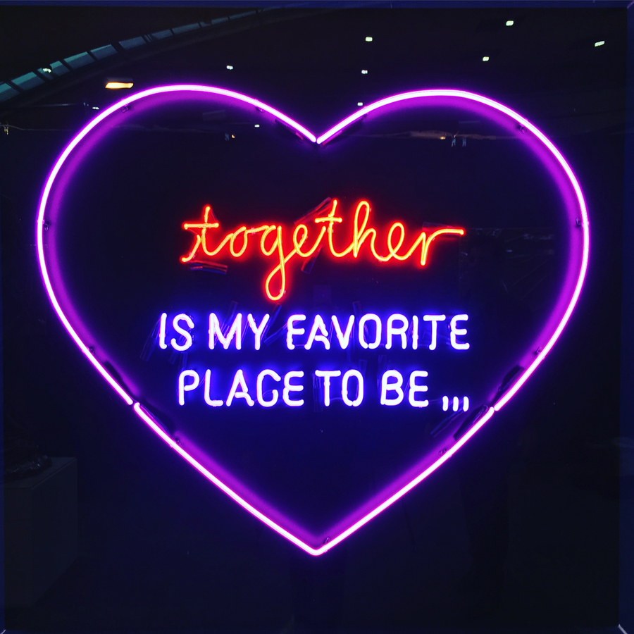 together is my favorite place to be, 2018